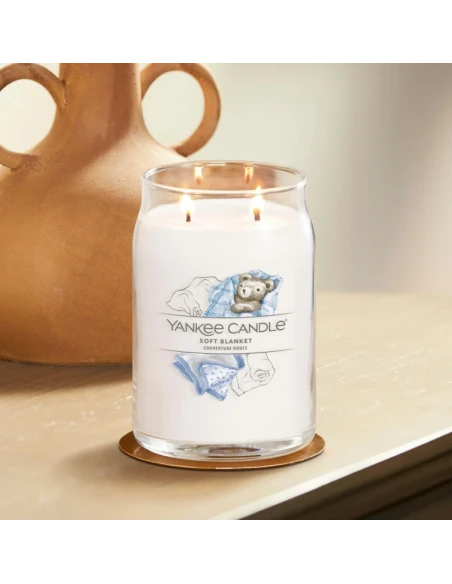 Yankee Candle - Soft Blanket - Candela in Giara Grande