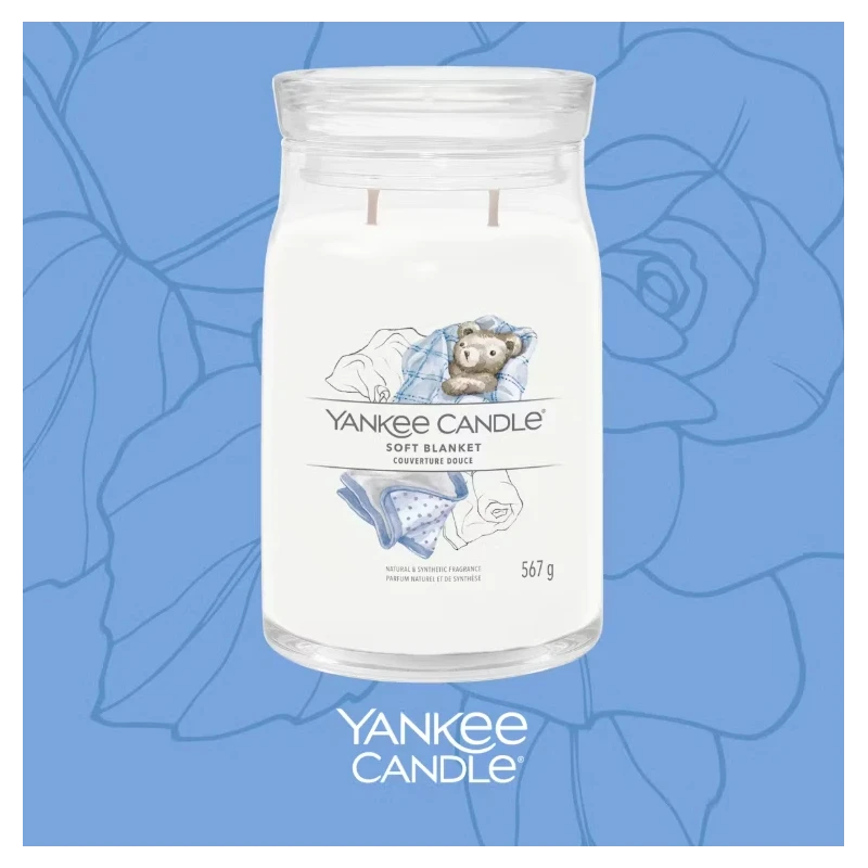 Yankee Candle - Soft Blanket - Candela in Giara Grande