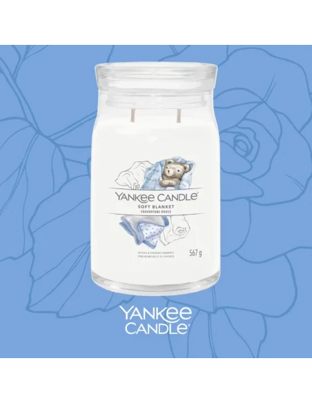 Yankee Candle - Soft Blanket - Candela in Giara Grande