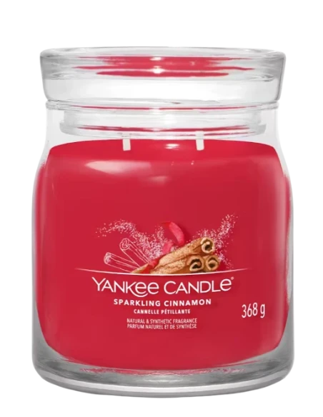 Yankee Candle - Sparkling Cinnamon Medium Jar Candle