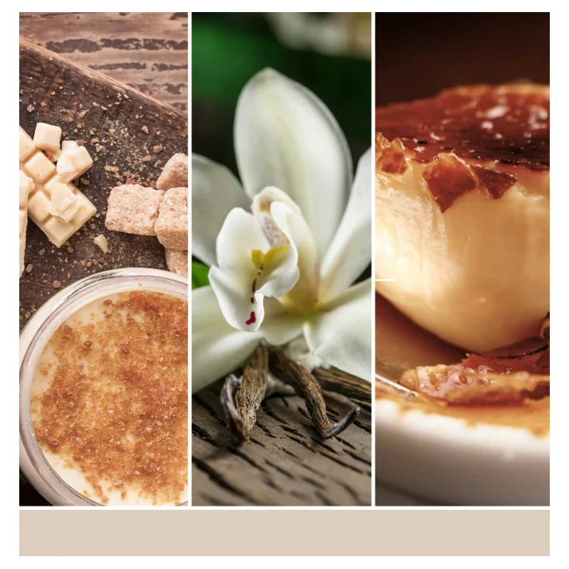 Yankee Candle - Vanilla Crème Brûlée Candela Votiva in Vetro