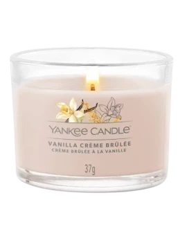 Yankee Candle - Vanilla Crème Brûlée Glass Votive Candle