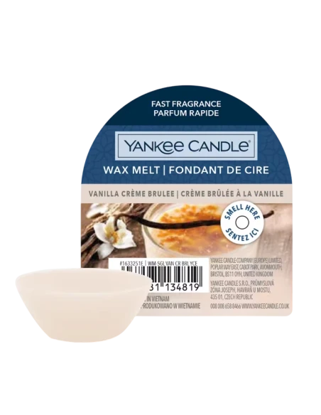 Yankee Candle - Vanilla Crème Brûlée Cera da Fondere