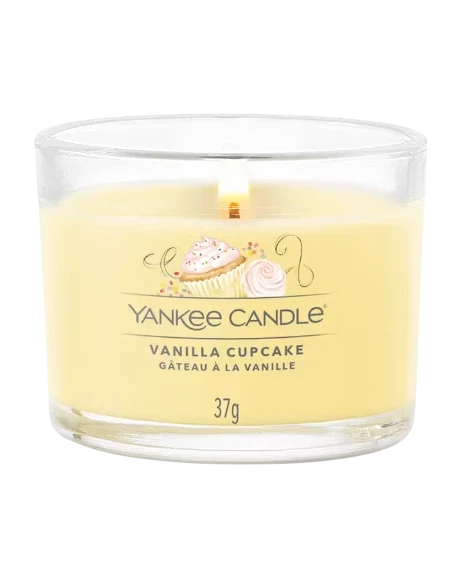 Yankee Candle - Vanilla Cupcake - Glass Votive Candle