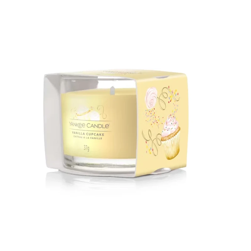 Yankee Candle - Vanilla Cupcake - Candela Votiva in Vetro