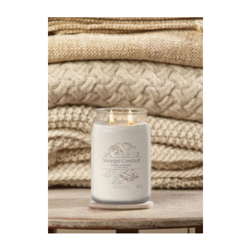 Yankee Candle - Warm Cashmere Candela in Giara Grande