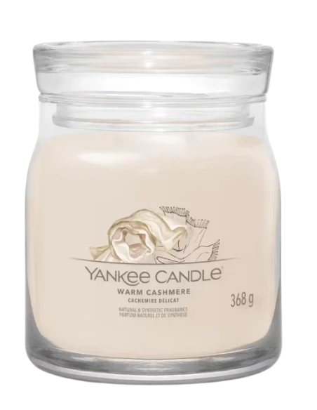Yankee Candle - Warm Cashmere Candela in Giara Media