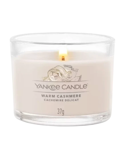Yankee Candle - Warm Cashmere Glass Votive Candle