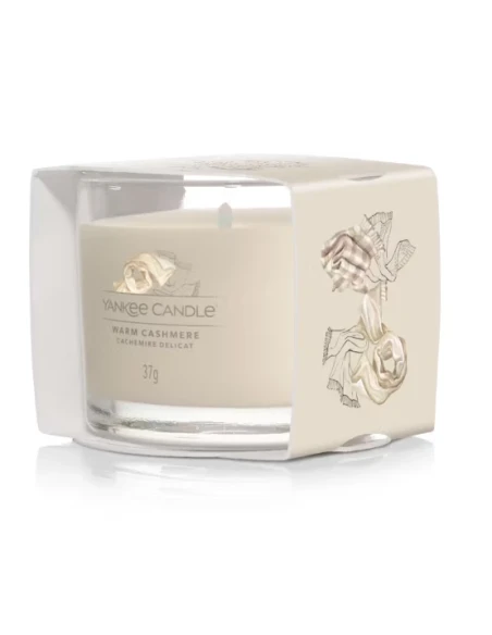 Yankee Candle - Warm Cashmere Glass Votive Candle