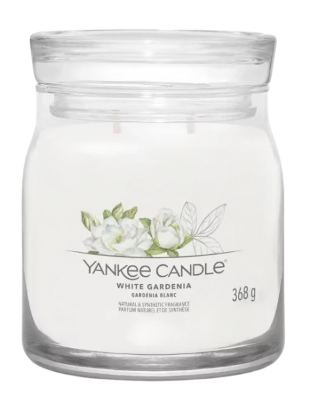 Yankee Candle - White Gardenia Candela in Giara Media