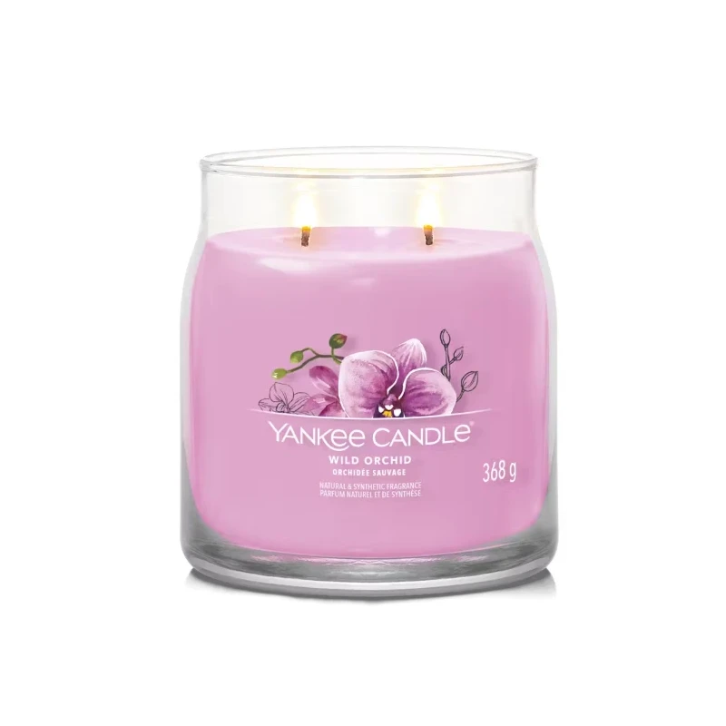 Yankee Candle - Wild Orchid Candela in Giara Media