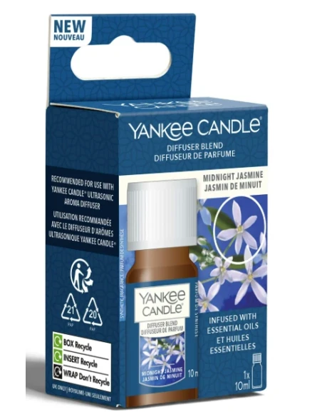 Yankee Candle - Ricarica Diffusore ad Ultrasuoni - Midnight Jasmine