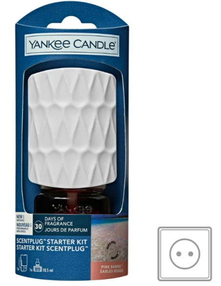 Yankee Candle - Kit Base Scentplug Organic - Pink Sands