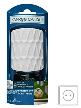 Yankee Candle - Kit Base Scentplug Organic - Clean Cotton®