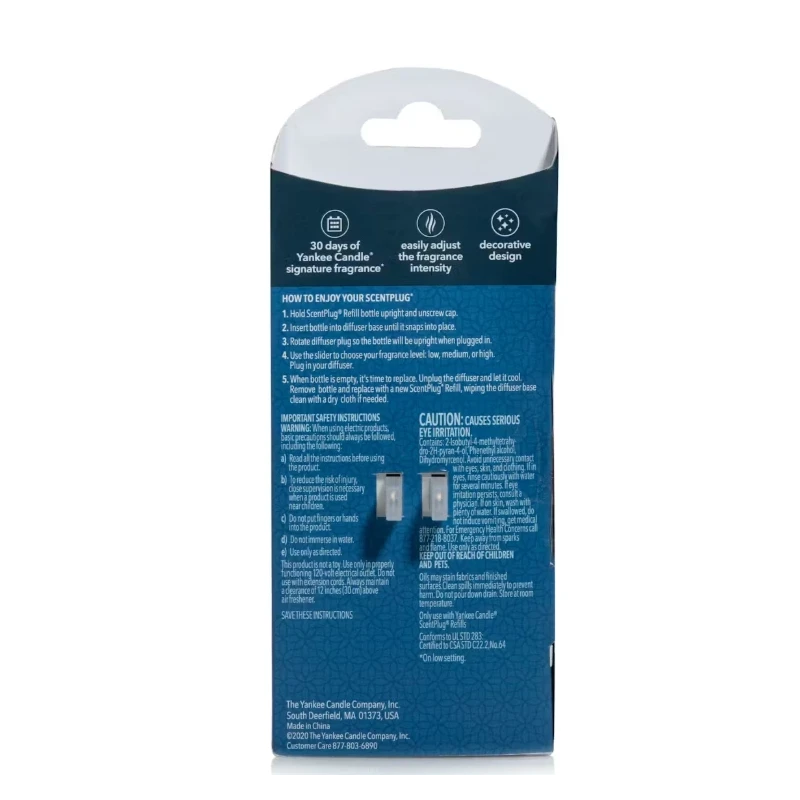 Yankee Candle - Kit Base Scentplug Organic - Clean Cotton®