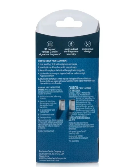 Yankee Candle - Kit Base Scentplug Organic - Clean Cotton®