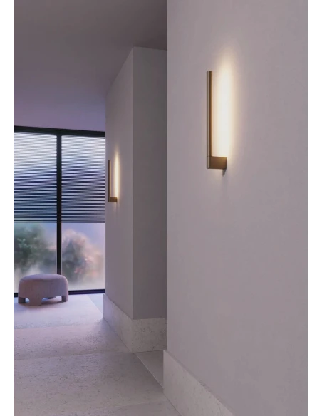 Redo Group - Cityline Lampada da parete - Silver Coffee