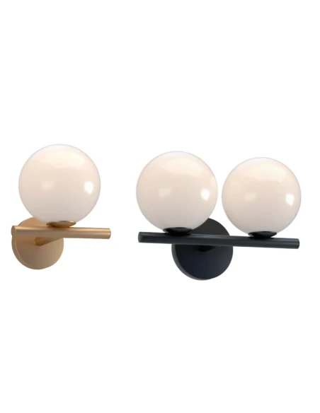 Redo Group - Talis Double Wall Lamp - Brushed Bronze