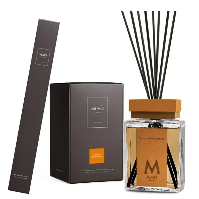 Muhà - Reed Diffuser - Cedar and Bergamot