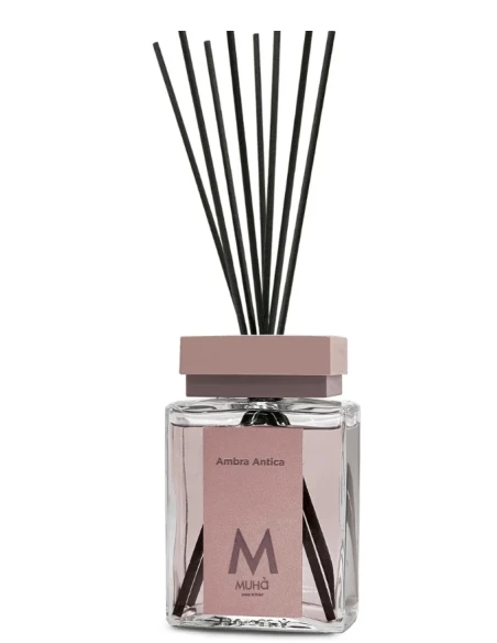Muhà - Diffusore a Bastoncini - Ambra Antica