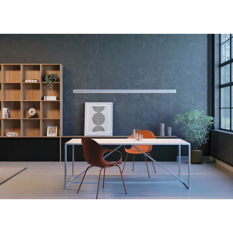 Redo Group - Cityline Lampada a Sospensione - Foggy Nickel / Nero Opaco