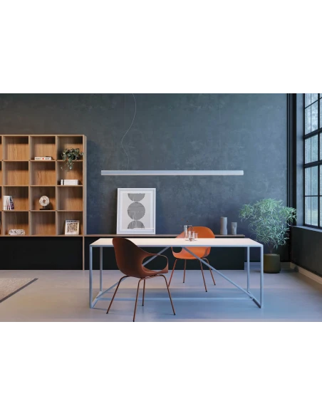 Redo Group - Cityline Pendant Lamp - Foggy Nickel / Matte Black