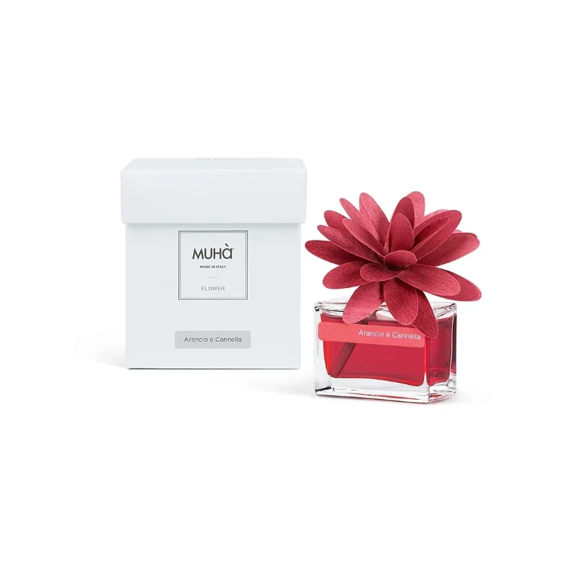 Muhà - Flower Diffuser - Orange and Cinnamon 30 ml