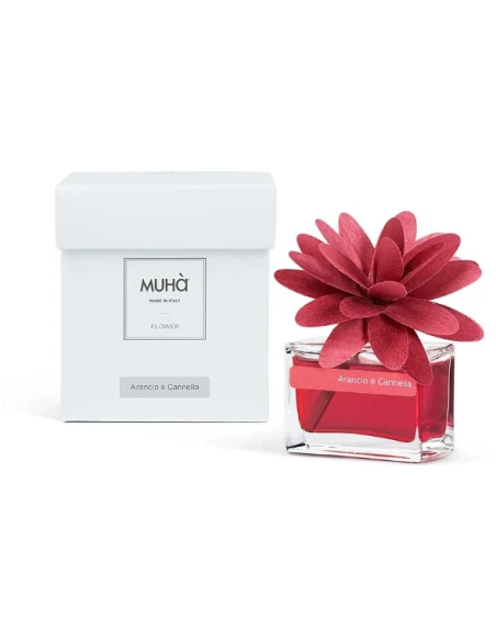 Muhà - Diffusore Flower - Arancio e Cannella 30 ml
