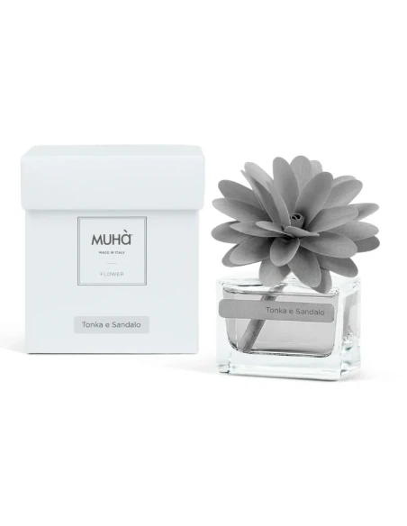 Muhà - Diffusore Flower - Tonka e Sandalo 30 ml