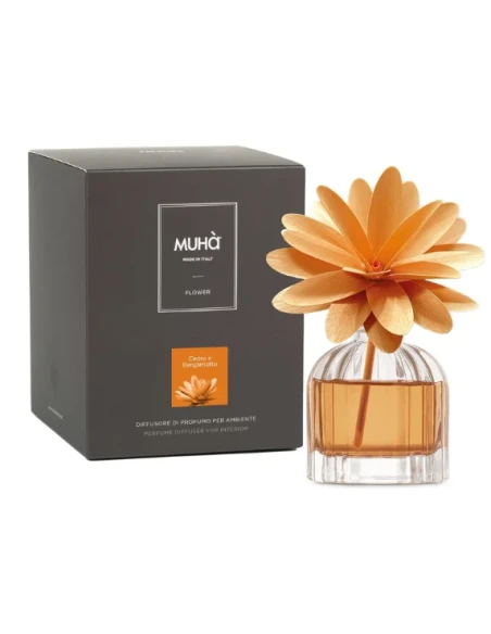 Muhà - Flower Diffuser - Cedar and Bergamot 60 ml