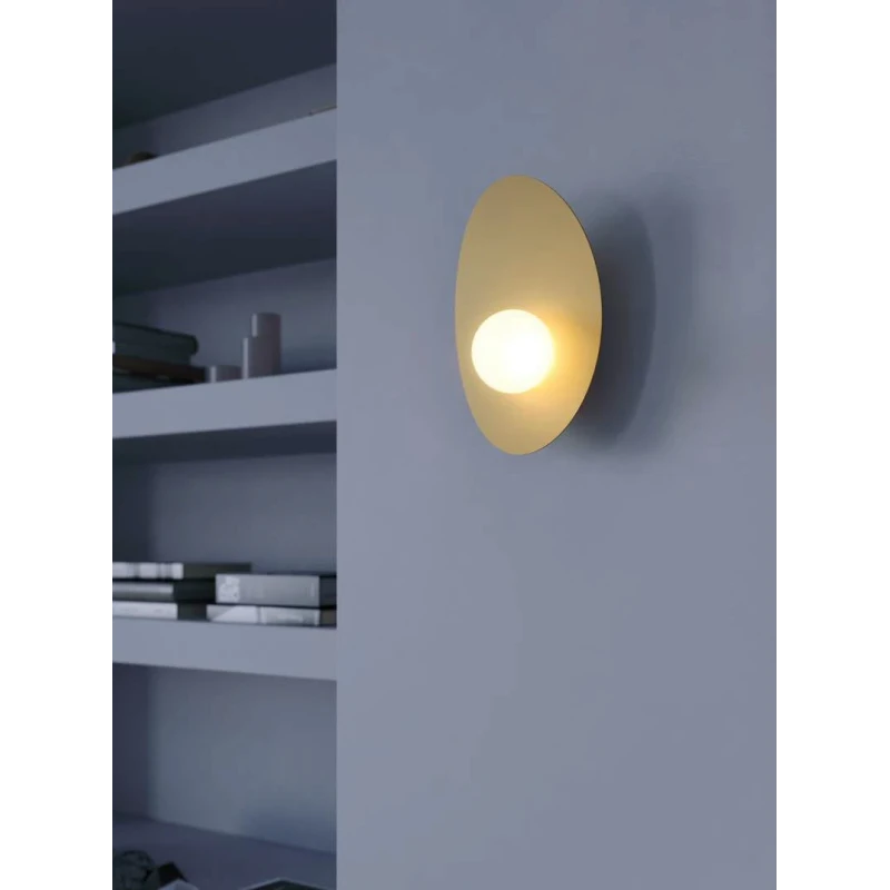 Redo Group - Cody Wall lamp - Black and matt gold