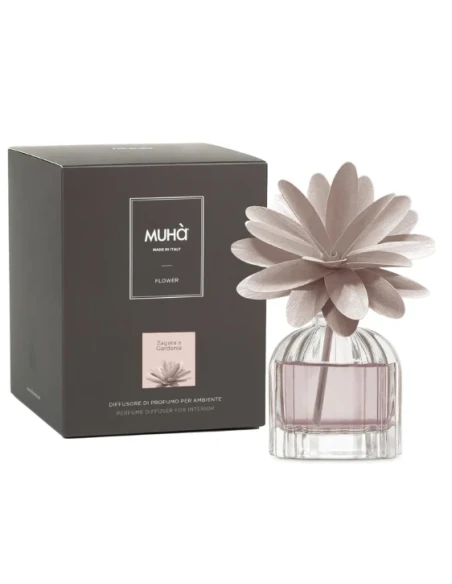 Muhà - Flower Diffuser - Orange Blossom and Gardenia 60 ml