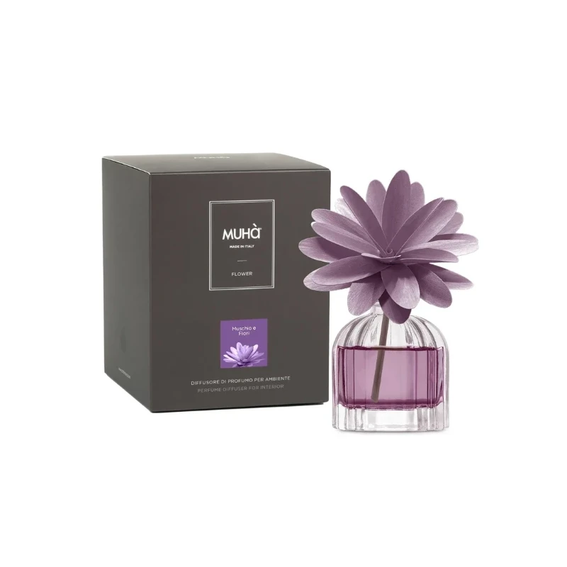 Muhà - Flower Diffuser - Musk and Flowers 60 ml