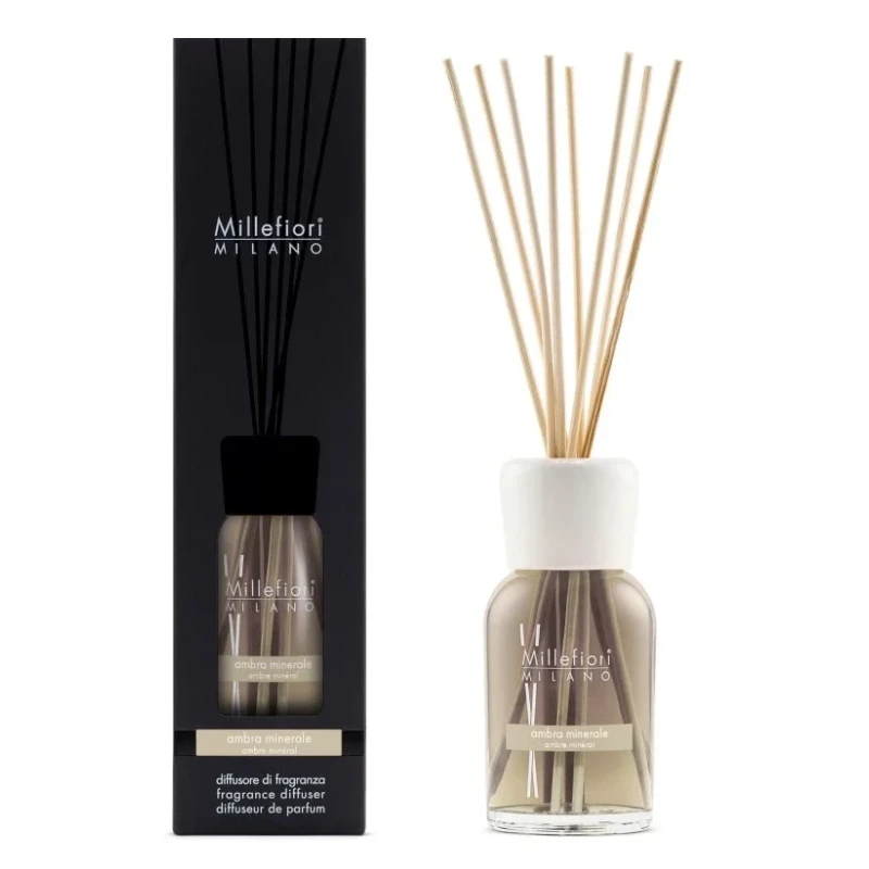 Millefiori Milano - Reed Diffuser - Mineral Amber