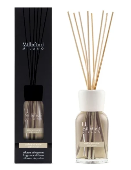 Millefiori Milano - Reed Diffuser - Mineral Amber