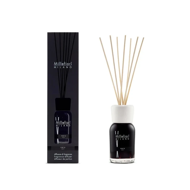 Millefiori Milano - Reed Diffuser - Black