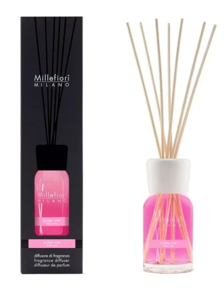 Millefiori Milano - Reed Diffuser - Lychee Rose