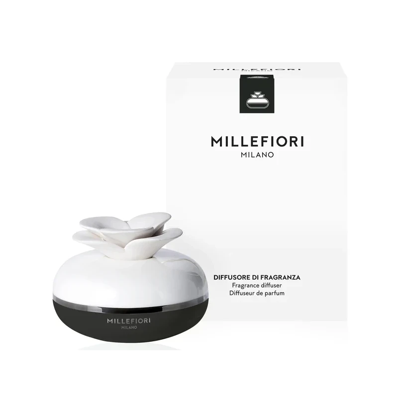 Millefiori Milano - Air Design Flower Diffuser - Nero