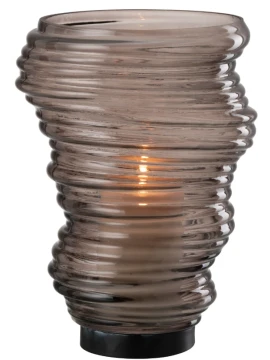 J-Line - Tornado Vase - Grey