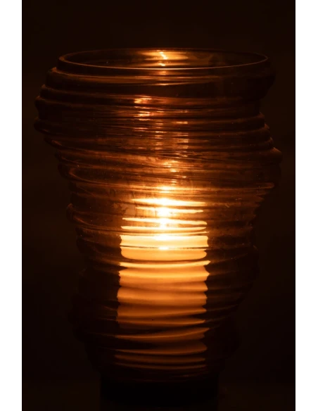 J-Line - Vaso Tornado - Grigio