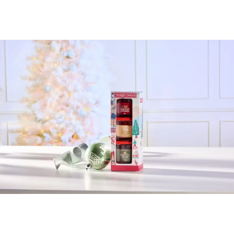 Yankee Candle - Holiday Party Gift Set - 3 Mini Votive Candles