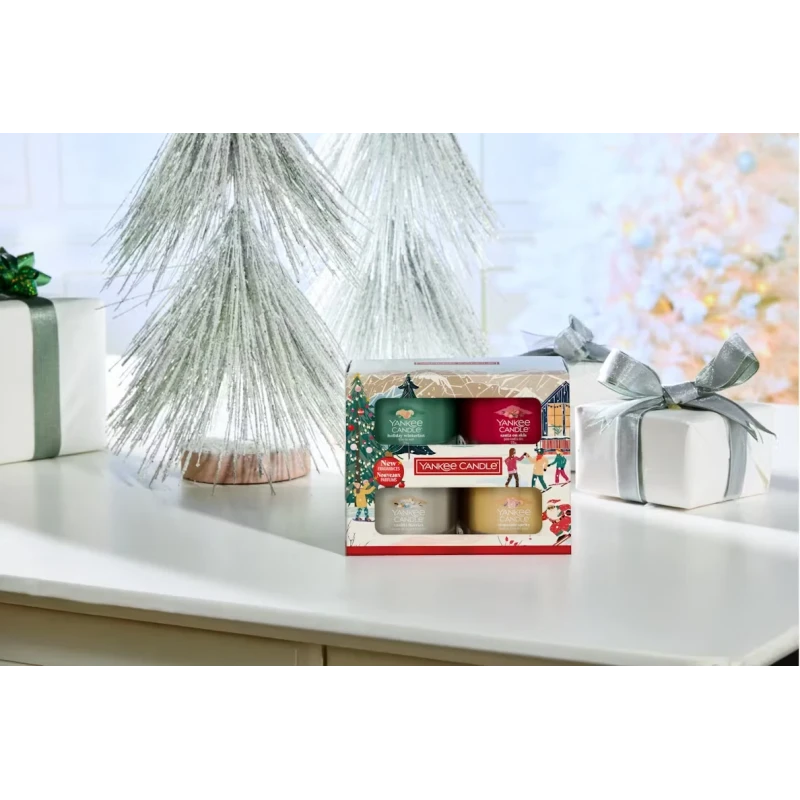 Yankee Candle - Gift Set - 4 Mini Votive Candles