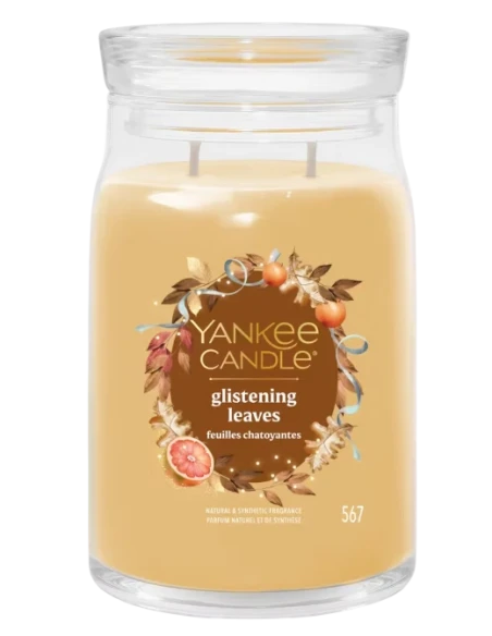 Yankee Candle - Glistening Leaves - Large Jar Candle