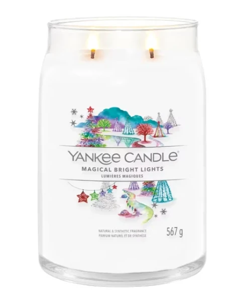 Yankee Candle - Magical Bright Lights - Candela in Giara Grande