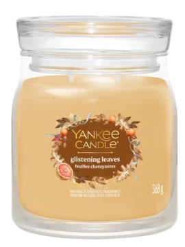 Yankee Candle - Glistening Leaves - Candela in Giara Media