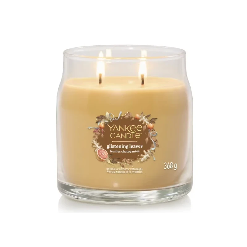 Yankee Candle - Glistening Leaves - Medium Jar Candle
