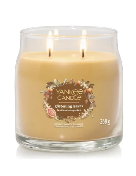 Yankee Candle - Glistening Leaves - Medium Jar Candle
