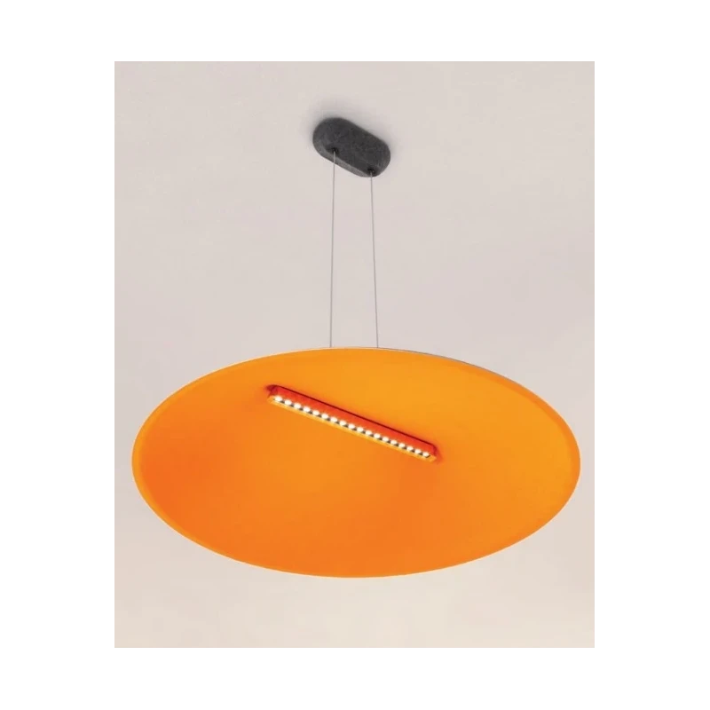 Redo Group - Akira Lampada a sospensione - Grigio Scuro/Arancione
