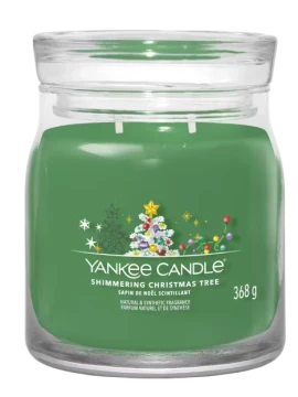 Yankee Candle - Shimmering Christmas Tree - Medium Jar Candle