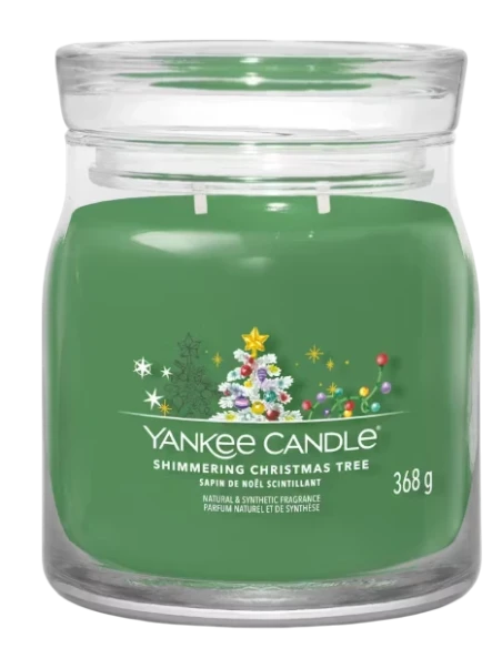 Yankee Candle - Shimmering Christmas Tree - Medium Jar Candle